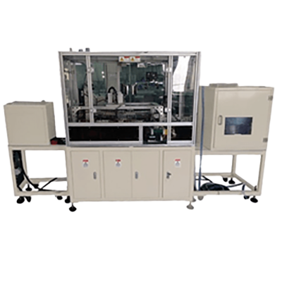 カーボンブラシ全自動溶接装置 UCA-I800-ユニオン電機株式会社