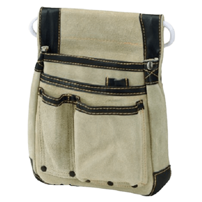 腰袋 ジャッカル 床皮釘袋 棟梁型-株式会社坂謙