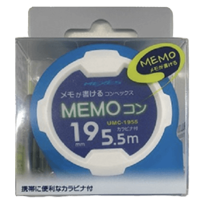 測量 メクセス メモコンベ カラビナ付 19-5.5m-株式会社坂謙
