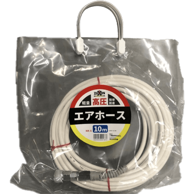 エアー工具 ゼクソン 高圧エアホース 白-株式会社坂謙
