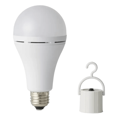 一般向電気 アップドラフト 充電式防災用LED電球-株式会社坂謙