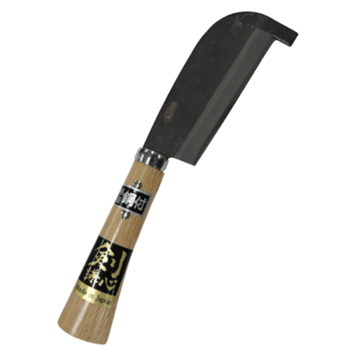 アウトドア 剣謙心 両刃ミニ箸付ナタ 鋼付 腰袋セット-株式会社坂謙