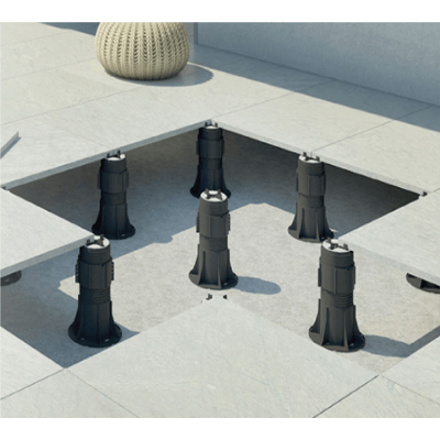 造園・エクステリア 二重床用サポート束材 ペデスタル SEシリーズ-株式会社イトーヨーギョー