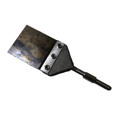 床材剥がしブレード ハンマー用六角軸シャンク本体+普通刃付 E-3-株式会社EBISU TOOL SERVICE