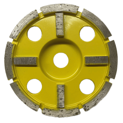 コンクリート研削用メタルカップ 十文字カップ100φ極荒 TEARA100C-株式会社EBISU TOOL SERVICE