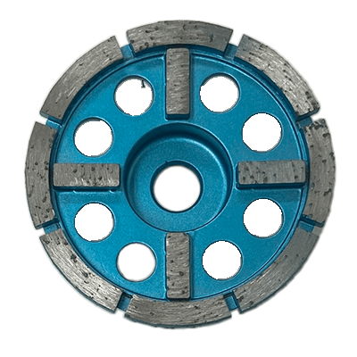 コンクリート研削用メタルカップ 十文字カップ92φ 極荒-株式会社EBISU TOOL SERVICE