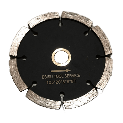 サンダーケレン用研削ツール 8mm厚目地切カッター BT408F-株式会社EBISU TOOL SERVICE