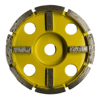 鏡面仕上げ・研ぎ出し向け工具 100mm研ぎ出し用十文字カップ (メタルカップ) TERA100C-株式会社EBISU TOOL SERVICE
