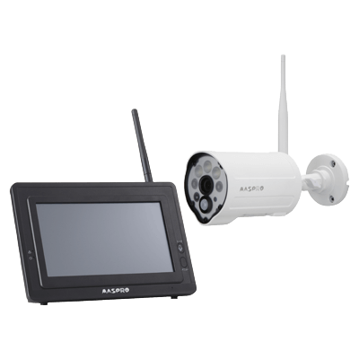 モニター＆カメラセット (3MP) ワイヤレスカメラセット WC3A7ML-マスプロ電工株式会社