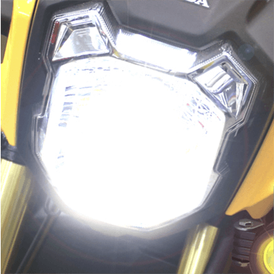 ミニバイク・原付用LEDヘッドライト MOTO LED HEAD mini-株式会社デルタ