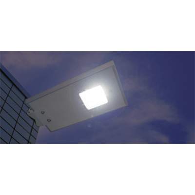 現場監督 現場証明 太陽光発電型 LED街路灯-株式会社デルタ