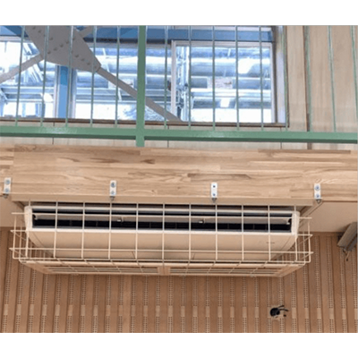 天吊形空調機防球ガード (底面2枚扉型) BNKS-1800PH/2-株式会社プラコー