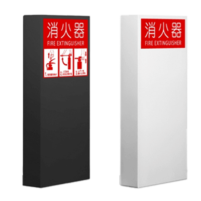 目隠しカバー/消火器カバー 鉄板製 切り文字加工-株式会社高昇