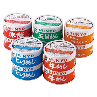 防災用品 いざという時にもおいしいご飯缶詰 ごはん缶詰 5種セット-株式会社エレナ
