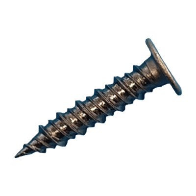 木下地・鋼製下地兼用 ヘッドレス・HI&LO (ステンめっき)-セントラルファスナー株式会社