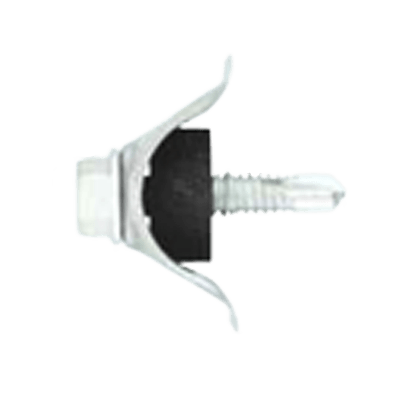 波板ビス ナミザヘックス (ステンレス製波型座金+EPDMスポンジ) 鉄板小波用・鉄骨用 PDH25NW-セントラルファスナー株式会社