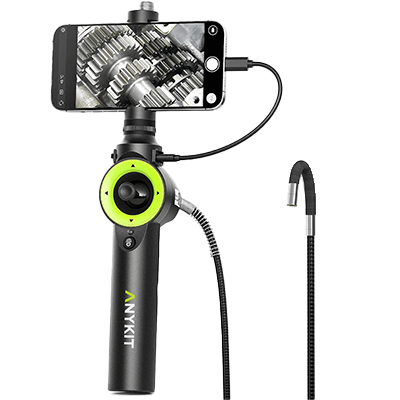360°四方向回転可能 IP67 Android/iPhone対応 先端可動式ファイバースコープ AN150-株式会社アイティ・セック