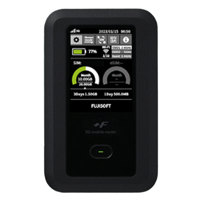 eSIM対応の高速5Gルーター IoTやビジネス利用に最適な通信環境を +F FS050W FS050WMB1-富士ソフト株式会社 M2M事業部