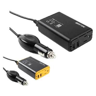 アウトドア カーインバーター 120W-株式会社ルナワールド