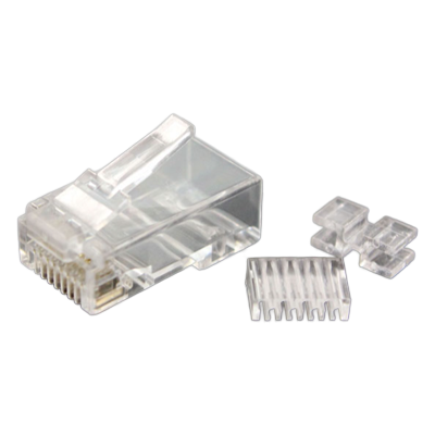 CAT6対応 RJ45プラグ 3ピースタイプ CRJ45K6 P3 シリーズ-タローズ株式会社