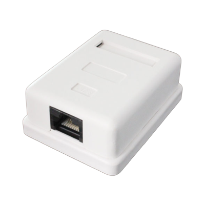 LAN用ローゼット CAT6/CAT5E対応 1ポート CRS45 シリーズ CRS45-C61J-タローズ株式会社