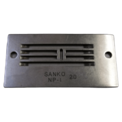 ミシン用品 オリジナル部品 2点千鳥用標準針板・送り-三耕株式会社