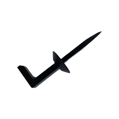 数寄屋金物 花生釘 (丸味) (一重折釘)-株式会社永井銘木店