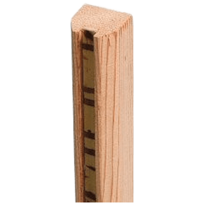 竿縁 焼杉竹入天井竿-株式会社永井銘木店