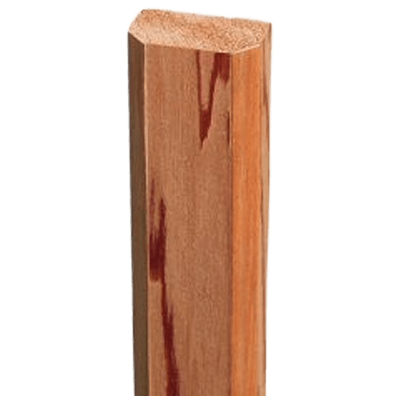 竿縁 焼杉面皮中竿-株式会社永井銘木店