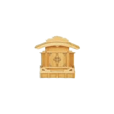 神棚・社 恵比寿宮 (本木曽檜)-株式会社永井銘木店