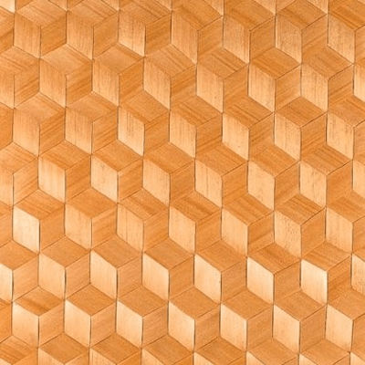 天然ボード 杉柾亀甲アジロ (薄単板)-株式会社永井銘木店