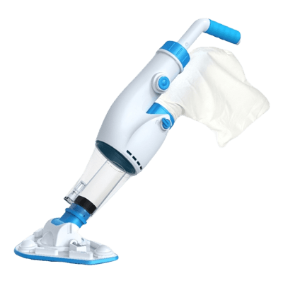 伸縮延長ポール付 1.5時間連続稼働 プール・池・浴槽対応 バッテリー式コードレス水中掃除機 ZPC-9015-株式会社シーエスコーポレーション