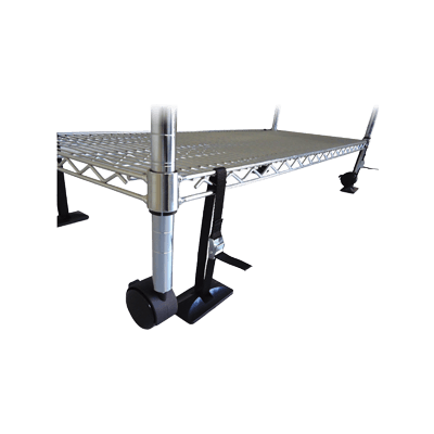 耐震マット付ベルト固定タイプ ベルトストッパーシェルフ用 SBS-N1054L-プロセブン株式会社