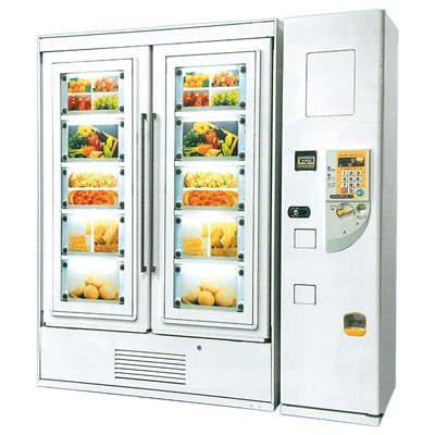冷蔵機能搭載 ロッカー型自動販売機-株式会社中山商事