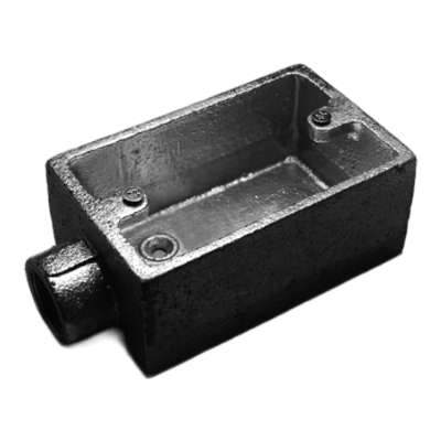 電線管付属品・配管材関連 厚鋼電線管・付属品 (GP) スイッチボックス-宮地電機株式会社