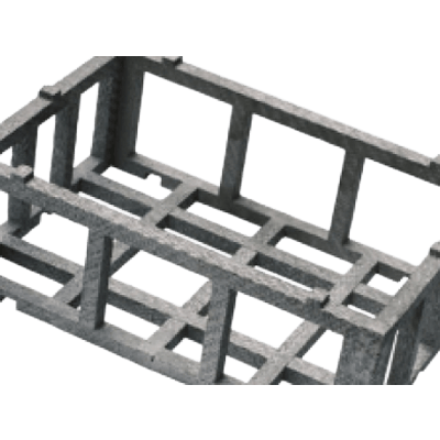 グラファイト製特殊品 C/Cコンポジット アルマイト化及び油冷用C/C積載ラック-メルセン・エフエムエー株式会社