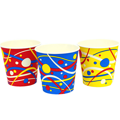 かき氷カップ 縁日小町 311ml 3柄 90個入-サンナップ株式会社