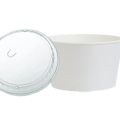 フードボウル 蓋セット LLサイズ 100組 900ml-サンナップ株式会社