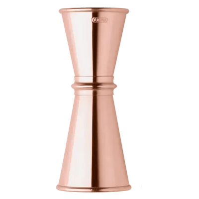 カクテル調製 メジャーカップ ピンクゴールド 28ml/43ml, 28ml/53ml-株式会社ナランハ