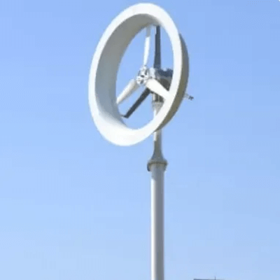 独自技術を用いた日本発の小型風力発電機 1kWレンズ風車-ウィンドリンク株式会社