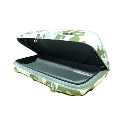 軽トラに 小型ルーフボックス 迷彩-アトリエアールヌーボー