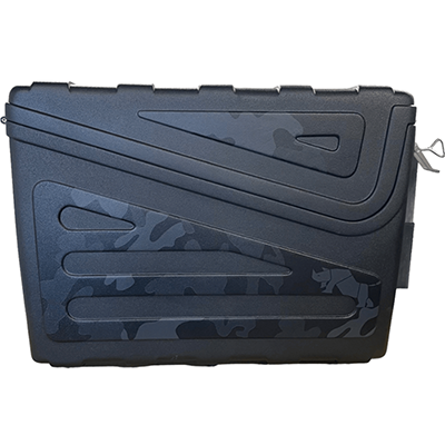 自動車用 カスタムパーツ ジムニー専用 ラゲージ・キャリアボックス たくさん入るリアボックス 部分迷彩彩色-アトリエアールヌーボー