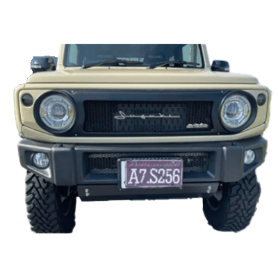 自動車用 カスタムパーツ ジムニー専用 フロントバンパー タイプ1 JB64専用-アトリエアールヌーボー