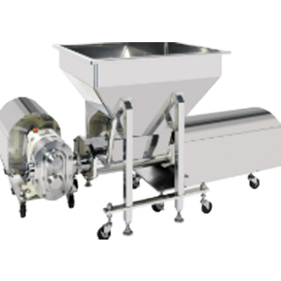 高粘度液送り装置 二軸スクリュー押し込み機-株式会社ナカキン