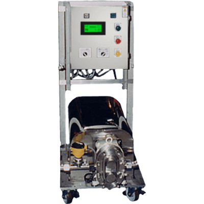 ポンプの定量性を活かした フローメータ-株式会社ナカキン