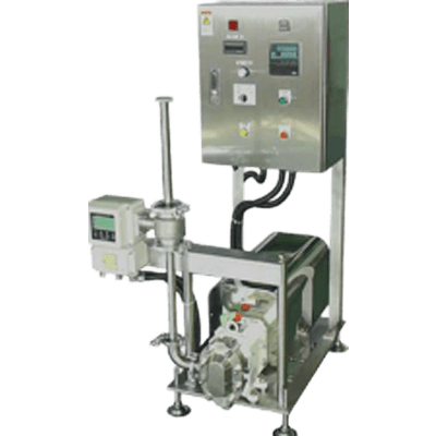 流量計からのパルス信号を積算 流量計式フローメータ-株式会社ナカキン