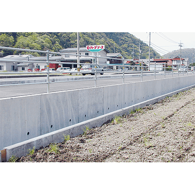 道路用L型擁壁 GLウォール (GFウォール)-大和クレス株式会社