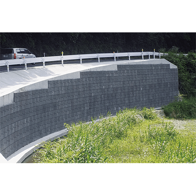 垂直擁壁 ポラメッシュ-大和クレス株式会社