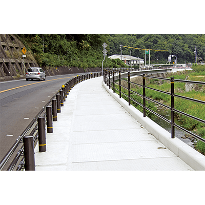 プレキャスト張出歩道 アプロンⅡ-大和クレス株式会社