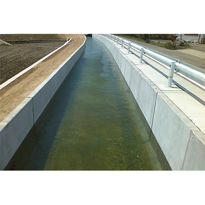 水路用L型ブロック Type1-大和クレス株式会社